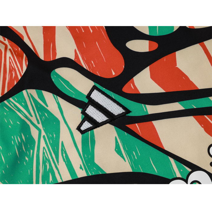 Chandal del Arsenal Manga Corta 24-25 Rojo Verde - Pantalon Corto